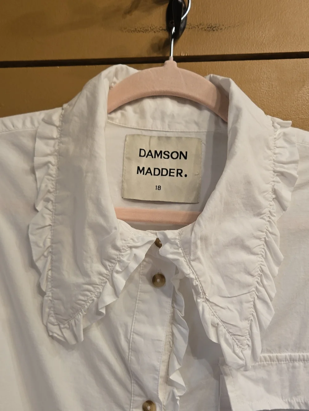 Damson Madder Kendall Shirt Oversized EU Size 18/ US Size 14 (See Measurements) - Picture 6 of 11